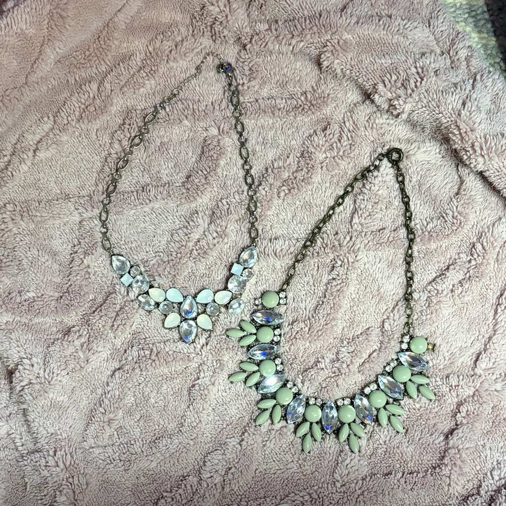 Set of Vintage Trendy Necklaces